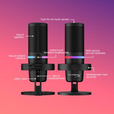 HyperX DuoCast - mikrofon