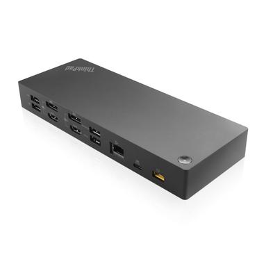 Lenovo ThinkPad Hybrid USB-C with USB-A Dock - dockingstation - USB-C - 2 x HDMI, 2 x DP - 1GbE
