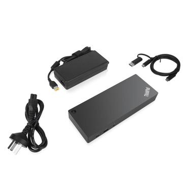 Lenovo ThinkPad Hybrid USB-C with USB-A Dock - dockingstation - USB-C - 2 x HDMI, 2 x DP - 1GbE