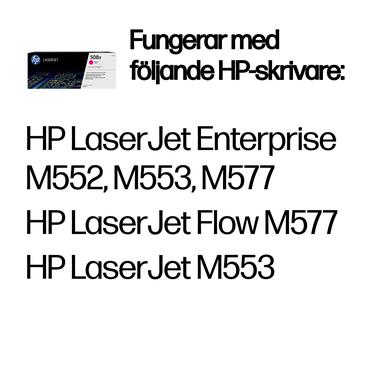 HP 508X - H&oslash;jtydende - magenta - original - LaserJet - tonerpatron (CF363X)