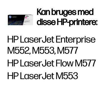 HP 508X - H&oslash;jtydende - magenta - original - LaserJet - tonerpatron (CF363X)