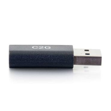 C2G USB C to USB Adapter - SuperSpeed USB Adapter - 5Gbps - F/M - USB typ C-adapter - 24 pin USB-C till USB typ A