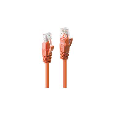 Lindy 48108 netværkskabel Orange 2 m Cat6 U/UTP (UTP)