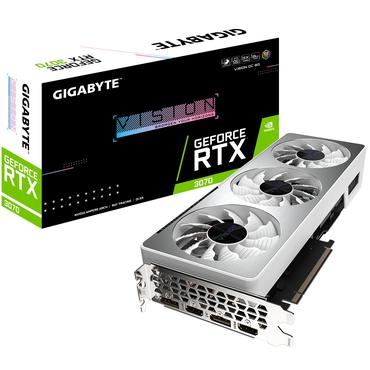 Gigabyte GeForce RTX 3070 VISION OC 8G - NVIDIA RTX3070 - 8GB GDDR6