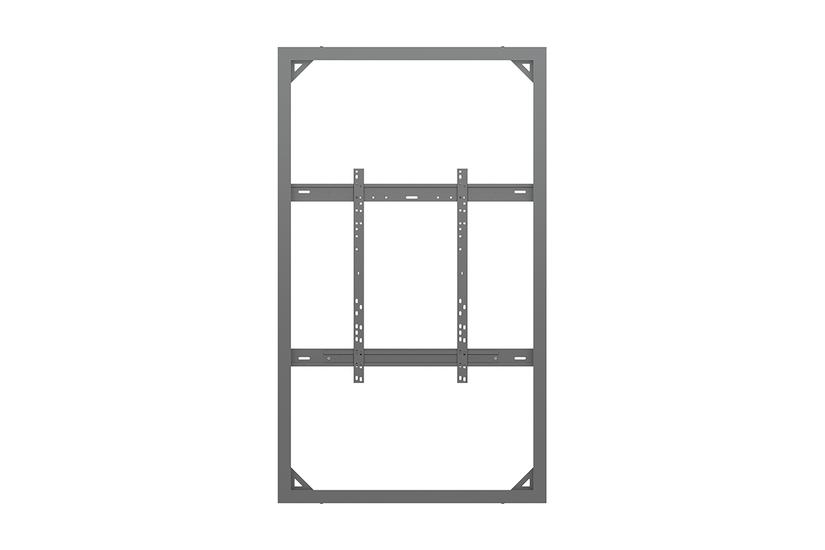 Multibrackets M Pro Series indelukke - Large - for LCD display - høj lysstyrke - sort, RAL 9005