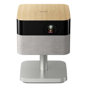 Epson EF-72 Standard-kast projektor 1000 ANSI lumens 3LCD 4K (4096x2400) Sort, Egetr&aelig;, S&oslash;lv