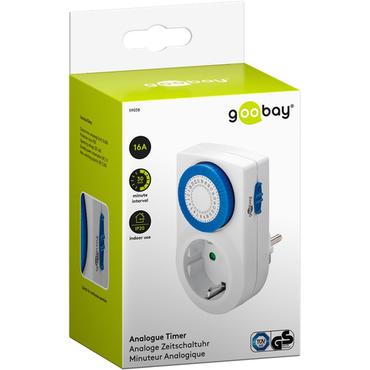 Goobay 59038 elektronisk tæller Hvid Daglig timer