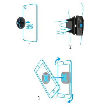 Mobilis U.FIX Universal Run Kit - armband f&ouml;r mobiltelefon