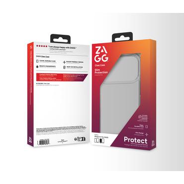 ZAGG Clear mobiltelefon etui 16 cm (6.3") Cover Transparent