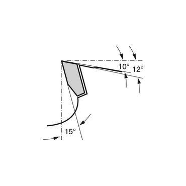 Bosch Construct Wood rundsavsklinge - for træ med søm, konstruktionstræ med mørtel og søm