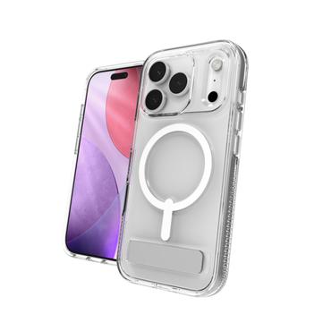 ZAGG Crystal Palace Snap Kickstand (Button Cover) mobiltelefon etui 16 cm (6.3") Transparent