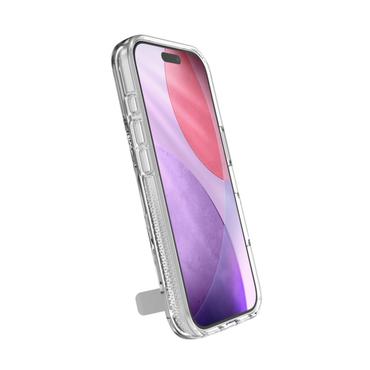 ZAGG Crystal Palace Snap Kickstand (Button Cover) mobiltelefon etui 16 cm (6.3") Transparent
