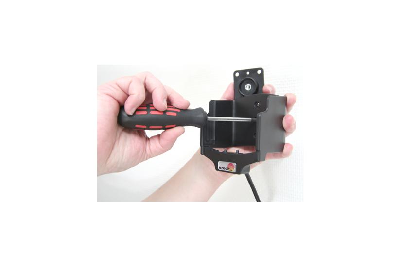 Brodit Active Holder Tilt Swivel - håndholdt opladningsdock - bil