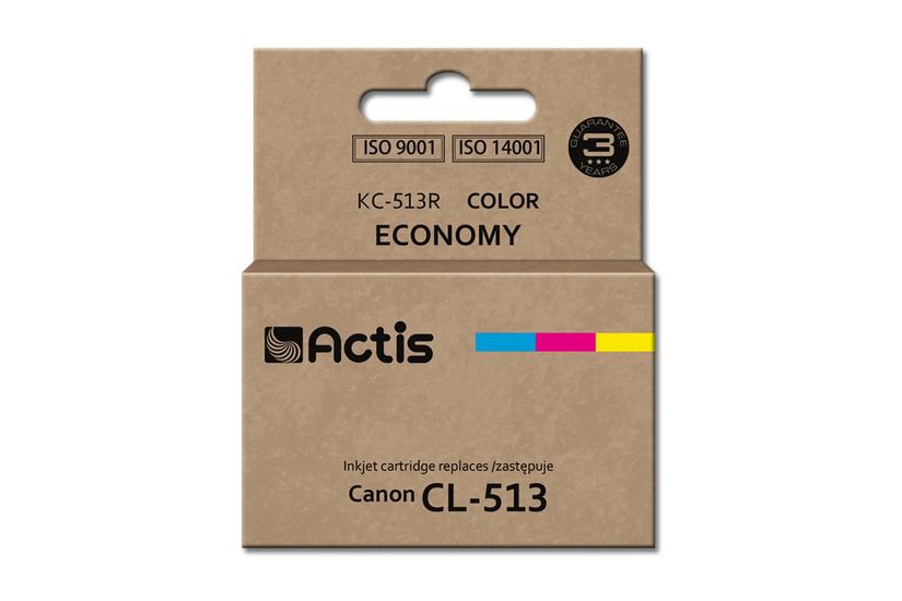 Actis KC-513R bl&aelig;k (Canon CL-513 erstatning; Standard; 15 ml; farve)