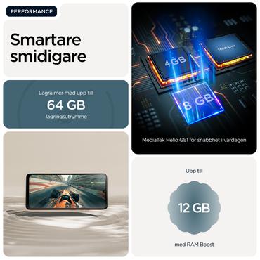 Motorola moto g06 17,5 cm (6.88") Dual SIM Android 15 4G USB Type-C 4 GB 256 GB 5200 mAh Blå