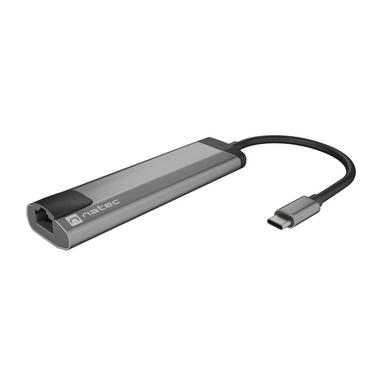 NATEC Fowler Go USB 3.2 Gen 1 (3.1 Gen 1) Type-C Rustfrit stål