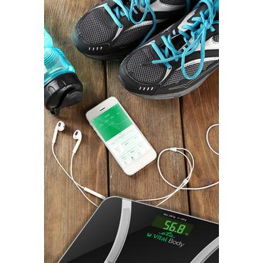 ETA Vital Body 6780 90000 - badevægte - sort