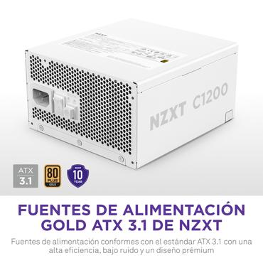 NZXT C-Series C1200 str&ouml;mf&ouml;rs&ouml;rjning - ATX12V 3.1/ EPS12V 2.92 - Matt vit
