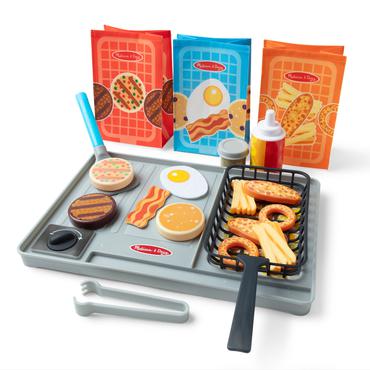 Melissa & Doug MPP PYS Flip n Fry Grill Playset GML