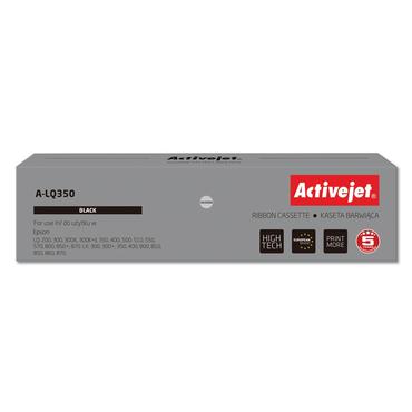 Activejet A-LQ350 farveb&aring;nd (erstatning for Epson S015633; Supreme; sort)