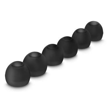 HAMA Replacement Ear Pads Silicone 6-pack Black