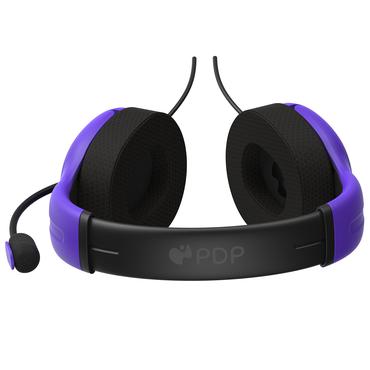 PDP Nebula Ultra Violet AIRLITE Headset Ledningsført Spil Sort, Violet