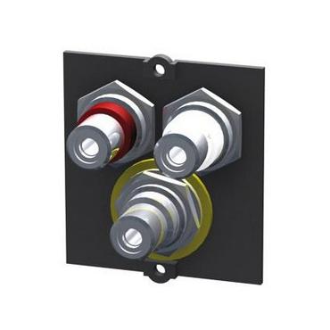 Bachmann Modul 1x Video + Cinch Stereo BVM-1 - planskiva