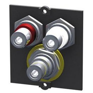 Bachmann Modul 1x Video + Cinch Stereo BVM-1 - planskiva