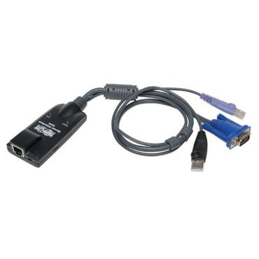 Eaton Tripp Lite Series USB Server Interface Unit Virtual Media & CAC B064 Cat5 KVM TAA - KVM / USB forlænger - TAA-kompatibel