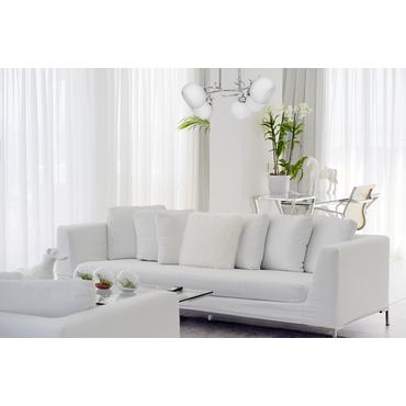 Activejet Klassisk lysekrone vedh&aelig;ng loftslampe IRMA nikkel 5xE27 til stuen