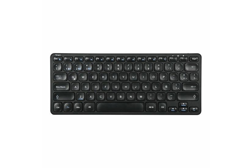 Targus - tangentbord - fleranv&auml;ndarenhet compact - QWERTY - spansk - svart Inmatningsenhet