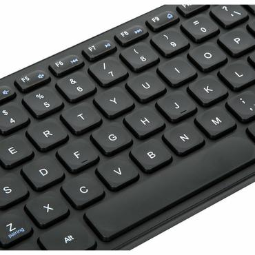 Targus - tangentbord - fleranv&auml;ndarenhet compact - QWERTY - spansk - svart Inmatningsenhet