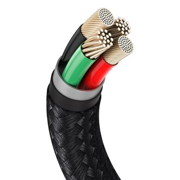 Baseus Cafule 1 m Sort