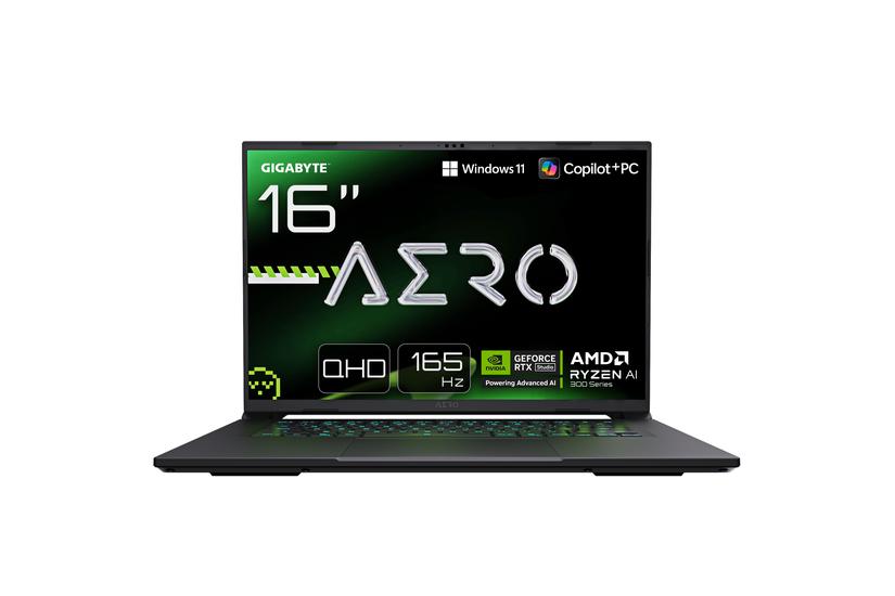 GIGABYTE AERO X16 2WH R9HX-370 32 GB RTX 5070 W11P