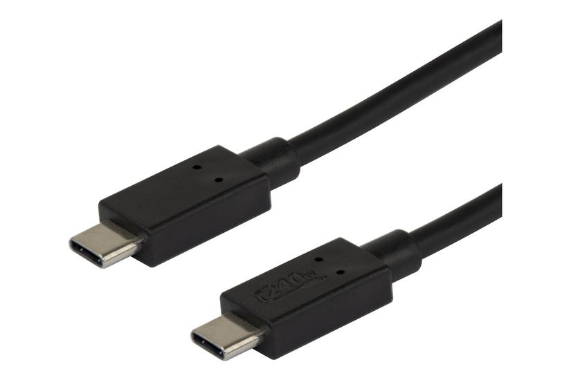 Deltaco Usbc 2102 Usb Kabel Usb Sort