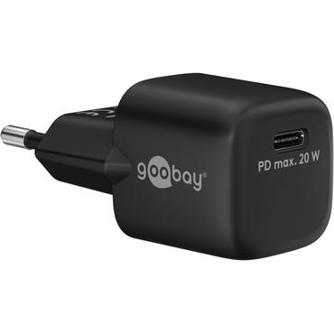 USB-C&trade; PD Fast Charger Nano (20 W) black