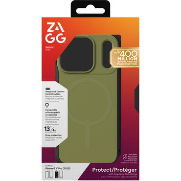 ZAGG Sedona Snap mobiltelefon etui 16 cm (6.3") Cover Gr&oslash;n