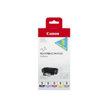 Canon PGI-9 PBK/C/M/Y/GY Multi-Pack