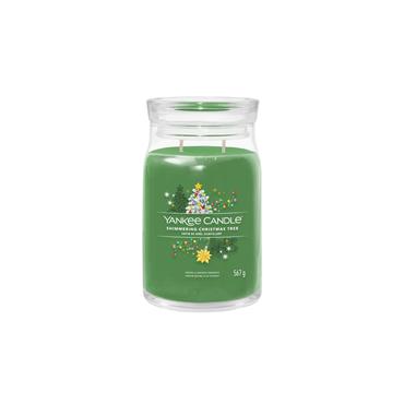 Yankee Candle Signature Shimmering Christmas Tree Swieca Duza 567g