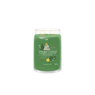 Yankee Candle Signature Shimmering Christmas Tree Swieca Duza 567g