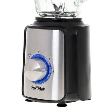 Mesko Home MS 4080 blender 1,5 L Bordplade blender 1200 W Blåbær, Stål, Transparent
