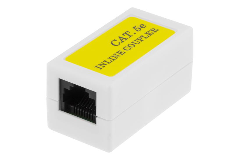 DELTACO netværkskobling - hvid