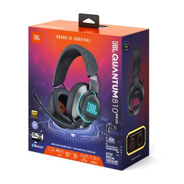JBL Quantum 810 Hovedtelefoner Trådløs Headset Spil USB Type-C Bluetooth Sort