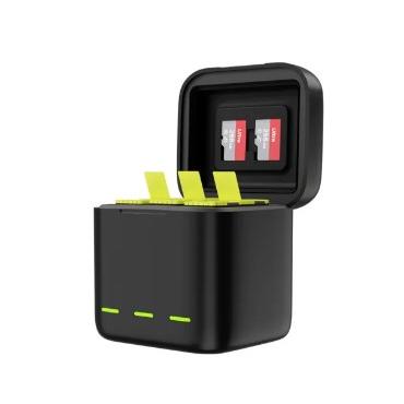 Telesin Ładowarka trójkanałowa box dla GoPro Hero 9 (GP-BCG-901)