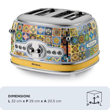 Ariete 0156/0P 6 4 skive(r) 1630 W Bl&aring;, Gul