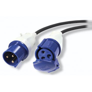 APC Modular IT Power Distribution Cable Extender - forlængerkabel til strøm - IEC 60309 32A til IEC 60309 32A - 3 m