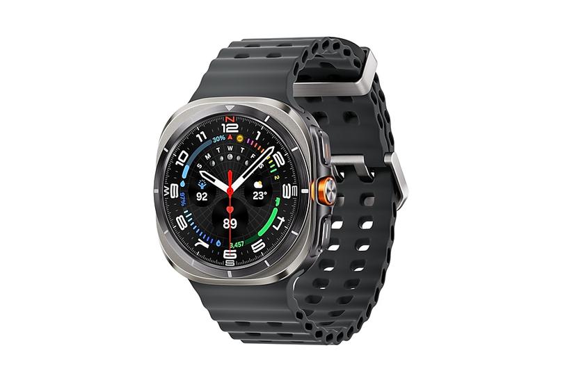 Samsung Galaxy Watch Ultra 3,81 cm (1.5") AMOLED 47 mm Digital 480 x 480 pixel Berøringsskærm 4G Sølv, Titanium Wi-Fi GPS (satellit)