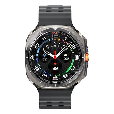 Samsung Galaxy Watch Ultra 3,81 cm (1.5") AMOLED 47 mm Digital 480 x 480 pixel Berøringsskærm 4G Sølv, Titanium Wi-Fi GPS (satellit)