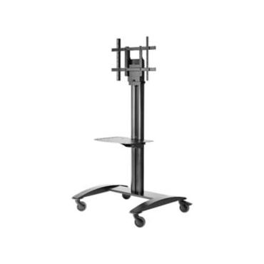 Peerless-AV SmartMount SR575M vogn med hjul - for fladt panel - sort pulverlakeret
