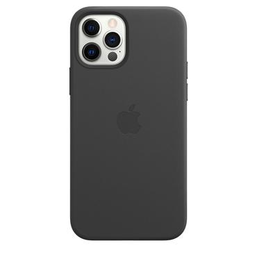 Apple Læder-etui med MagSafe iPhone 12/12 Pro – sort